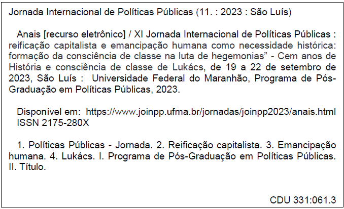 Ficha Catalográfica